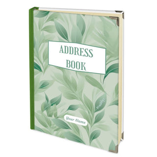 Personalised A5 Address Book with Alphabetised Tabs