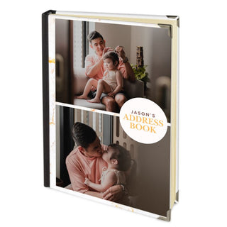 Customizable A5 Address Book