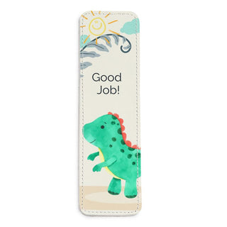 The Good Job Dino Leather Bookmark