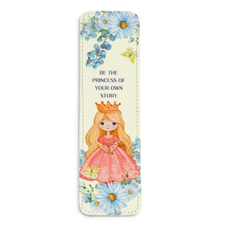 Princess Of Your Story Leather Bookmark