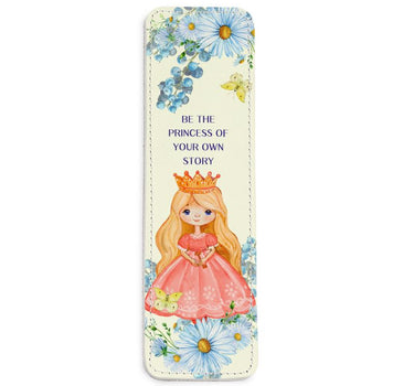 Princess Of Your Story Leather Bookmark