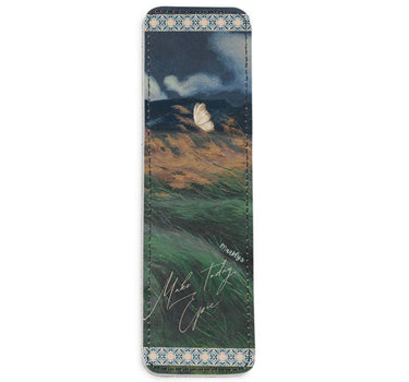 Epic Landscape Leather Bookmark