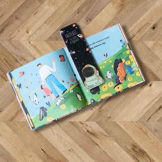 Personalised Bookmarks – Space Astronaut Design