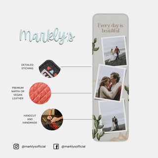 Personalised Bookmarks – Polaroid Photo Design