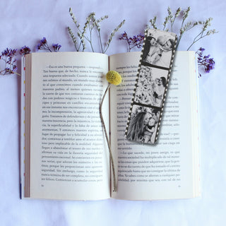 Personalised Bookmarks – Black & White Photo Collage