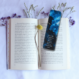 Life Is Full of Surprises  Leather Bookmark