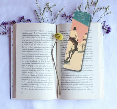 Gallop of Dreams Leather Bookmark