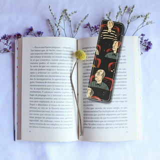 Audience Moments Leather Bookmark