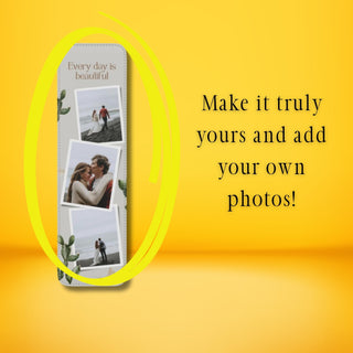 Personalised Bookmarks – Polaroid Photo Design