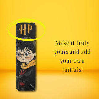 Harry Potter Bookmark with Initials – Harry Design