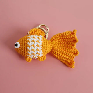 Crochet Book Charm: Fish Collection