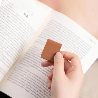 Leather Magnetic Bookmarks