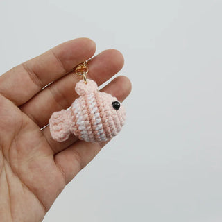 Crochet Book Charm: Fish Collection