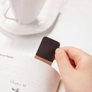 Leather Magnetic Bookmarks