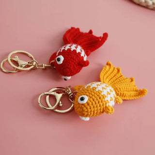 Crochet Book Charm: Fish Collection