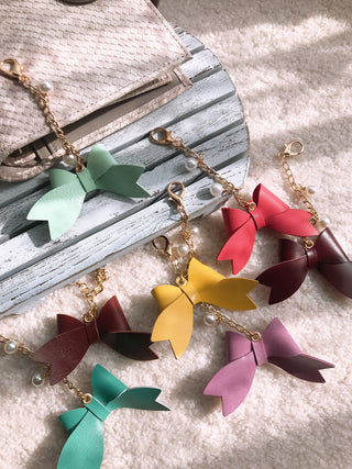 Lambskin Bowtie Charms for Ring Planners