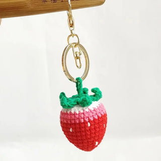 Crochet Keyrings Fruits & Rabbits