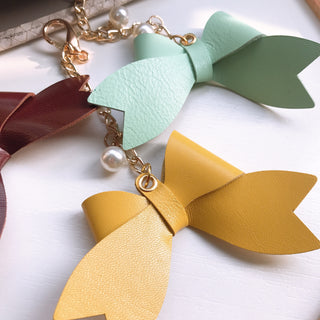 Lambskin Bowtie Charms for Ring Planners