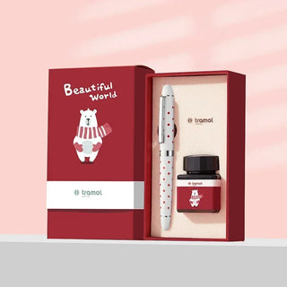 Cute Fountain Pen Gift Set for Writing and Calligraphy