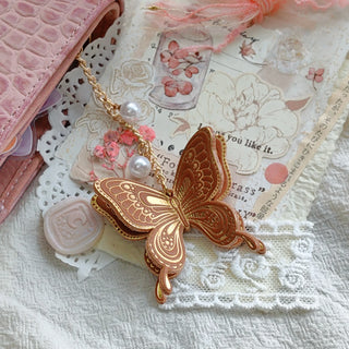 Butterfly Book Charm for  Ring Planners