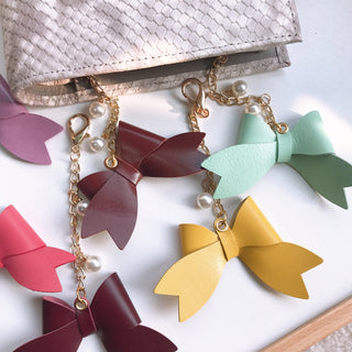 Lambskin Bowtie Charms for Ring Planners