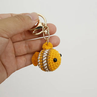 Crochet Book Charm: Fish Collection