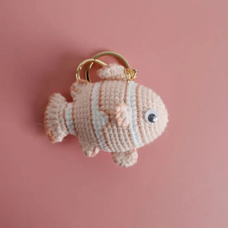 Crochet Book Charm: Fish Collection