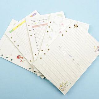 A5/A6 Planner Inserts with Themed Index Pages