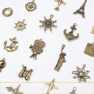 Vintage Notebook Charms