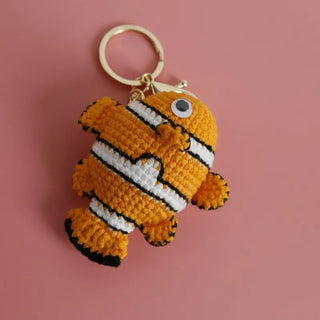 Crochet Book Charm: Fish Collection