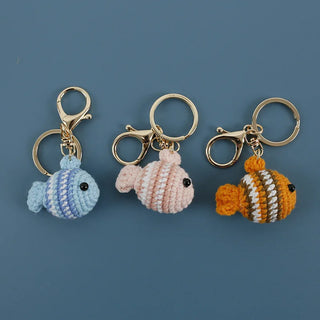 Crochet Book Charm: Fish Collection