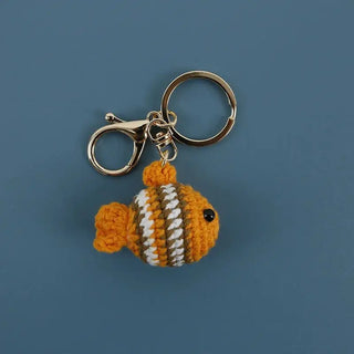 Crochet Book Charm: Fish Collection