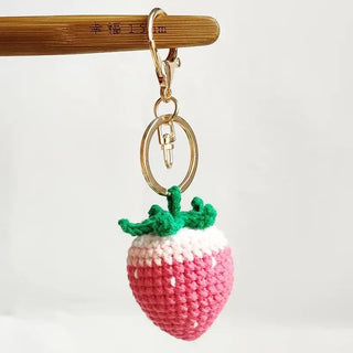 Crochet Keyrings Fruits & Rabbits